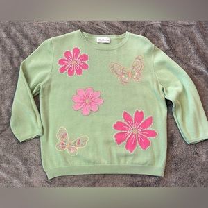 Alfred Dunner Sweater size L